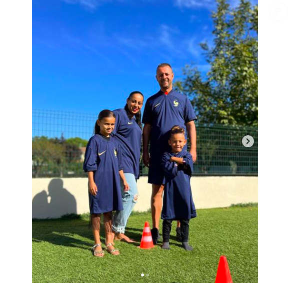 La famille Romero pose sur Instagram.