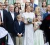 Albert et Charlene de Monaco se sont rendus au traditionnel pique-nique de rentrée appelé U Cavagnëtu. 

Le prince Albert II de Monaco, La princesse Charlène de Monaco avec leurs enfants le prince Jacques de Monaco, marquis des Baux et la princesse Gabriella de Monaco, comtesse de Carladès et Mélanie-Antoinette de Massy au 'Pique-nique des Monégasques’, Monaco. © Olivier Huitel/Pool Monaco/Bestimage