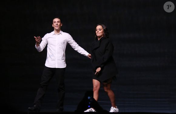 Grégoire Lyonnet et sa compagne Alizée - Dernière du spectacle de Brahim Zaibat "Rock It All Tour" à l'Olympia à Paris, avec en première partie DJ Pone et la présence exceptionnelle de Sean Garnier. Le 1er décembre 2015
© Denis Guignebourg / Bestimage
