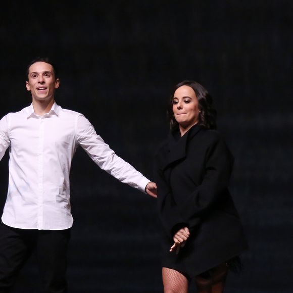 Grégoire Lyonnet et sa compagne Alizée - Dernière du spectacle de Brahim Zaibat "Rock It All Tour" à l'Olympia à Paris, avec en première partie DJ Pone et la présence exceptionnelle de Sean Garnier. Le 1er décembre 2015
© Denis Guignebourg / Bestimage