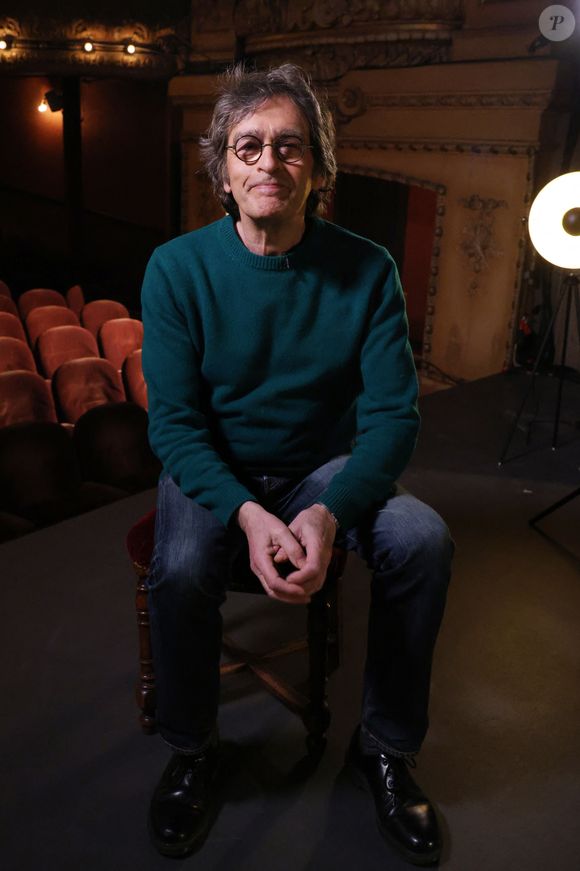 Exclusif - Richard Kolinka lors de l'enregistrement de l'émission "Olympiascope" au théâtre Antoine, présentée par B.Montiel et diffusée le mardi 13 mai 2025, à Paris, le 18 février 2025. © Denis Guigenbourg/Bestimage