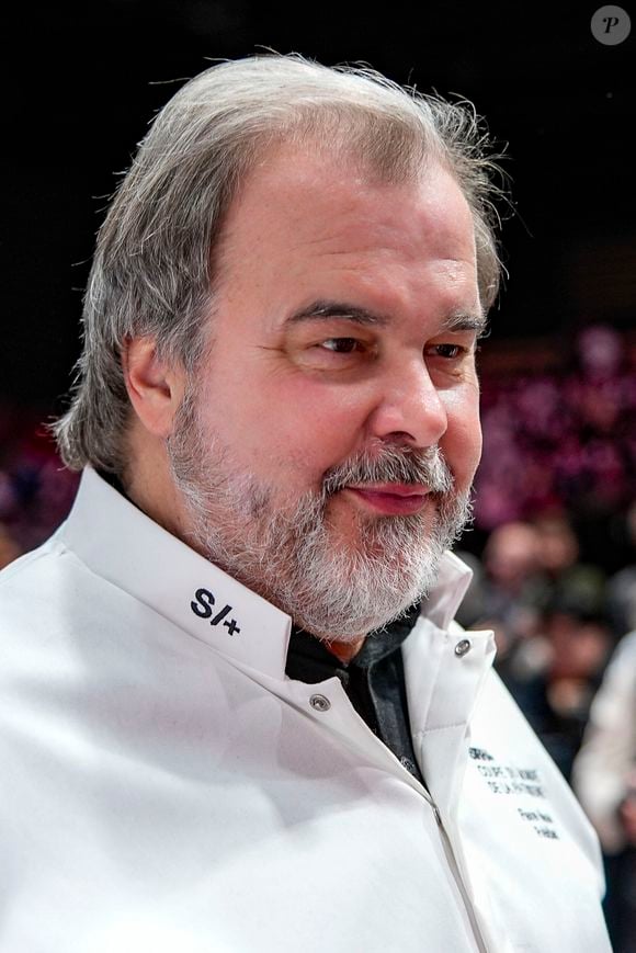 Pierre Hermé assiste à la 22ème édition du Salon International de la Restauration, de l'hôtellerie et de l'Alimentation (SIRHA) à Eurexpo Chassieu le 25/01/2025. Photo Sandrine Thesillat / PsNewz / Bestimage