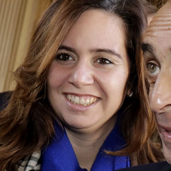 Eric Zemmour et sa conseillère politique Sarah Knafo à Paris. Bestimage Cédric Perrin