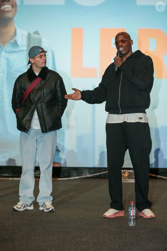Raphaël Quenard, Jean-Pascal Zadi - Avant première du film "Le Rêve Americain" au Kinepolis de Lomme le 23 janvier 2026. © Stéphane Vanstenkiste