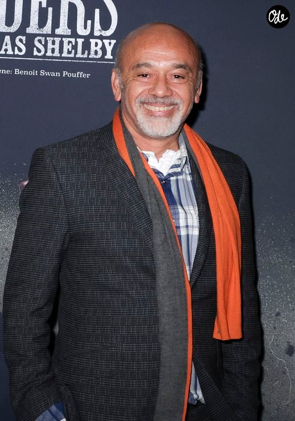 Christian Louboutin - Première du spectacle "Peaky Blinders" à La Seine Musicale à Boulogne-Billancourt le 12 mars 2025. © Jacques Tribeca/Bestimage