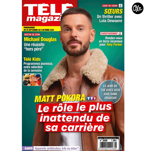 Couverture du magazine Télé Magazine, datant du 15 septembre 2026