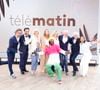 A quelques jours de la rentrée de "Télématin", une figure du programme s'est blessée.

Exclusif - Flavie Flament, Charlotte Lipinska, Alex Jaffray, Samuel Ollivier, Camille Dahan, Cécile de France, les Frères Dardenne (Luc et Jean-Pierre Dardenne) et Femi the Scorpion sur le plateau de l'émission Télématin en marge du 78ème Festival International du Film de Cannes, France. © Jack Tribeca/Bestimage