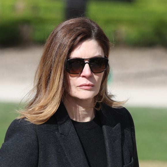 Chiara Mastroianni - Hommage national rendu à l'ancien Premier ministre français Lionel Jospin à l'Hôtel des Invalides à Paris le 26 mars 2026. Dominique Jacovides/Bestimage