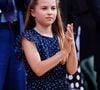 L'imitation n'est pas le seul talent de la jeune princesse Charlotte. Elle a également une passion pour la danse. 

La princesse Charlotte dans la loge royale le quatorzième jour des championnats de Wimbledon 2024 au All England Lawn Tennis and Croquet Club, à Londres. UK, le dimanche 14 juillet 2024.