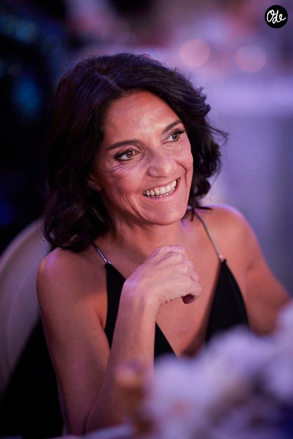 Exclusif - Florence Foresti ( elle a reçu le Global Gift Humanitarian Award  en reconnaissance de son engagement exemplaire et de ses actions en faveur des femmes et enfants victimes de violences familiales)  - 12ème édition de la soirée Global Gift Gala à l'hôtel Four Seasons George V à Paris le 5 octobre 2024.
© Cyril Moreau / Bestimage
