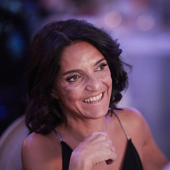 Exclusif - Florence Foresti ( elle a reçu le Global Gift Humanitarian Award  en reconnaissance de son engagement exemplaire et de ses actions en faveur des femmes et enfants victimes de violences familiales)  - 12ème édition de la soirée Global Gift Gala à l'hôtel Four Seasons George V à Paris le 5 octobre 2024.
© Cyril Moreau / Bestimage