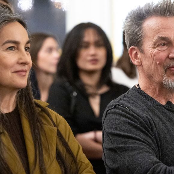 Azucena Caamaño, Florent Pagny - Cérémonie de la remise de la médaille de chevalier de l'ordre des arts et des lettres à Alexandre Kirchhoff, PDG du label Capitol Music France par R.Dati au Ministère de la Culture à Paris le 9 janvier 2026.
Cyril Moreau / Bestimage