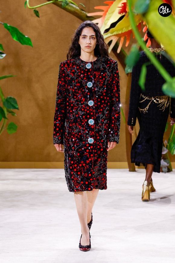 Défilé de mode Chanel Collection Haute Couture Automne/Hiver 2026-2027 lors de la Fashion Week de Paris (PFW) au Grand Palais, à Paris, France, le 7 juillet 2026. © Bestimage