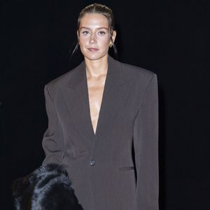 Adèle Exarchopoulos - Photocall du défilé Saint Laurent Collection Femme Prêt-à-Porter Printemps/Eté 2027 lors de la Fashion Week de Paris (PFW) à la Fontaine du Trocadéro, à Paris, France, le 29 septembre 2026. © Olivier Borde/Bestimage