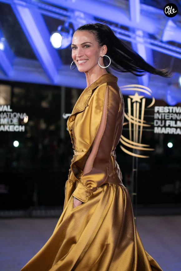 Linda Hardy (Miss France 1992) au photocall de la cérémonie d'ouverture de la 18ème édition du Festival International du Film de Marrakech (FIFM), le 29 novembre 2019.
© Romuald Meigneux/Bestimage