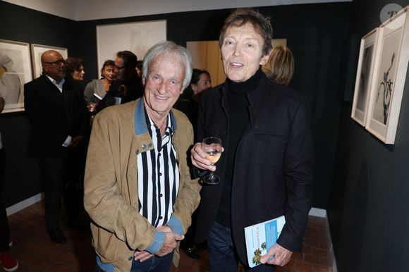 Dave et Patrick Loiseau assistent au lancement du livre 'DreamLand' de Martine Couralet-Laing à Paris, France. Photo par Jerome Dominé/ABACAPRESS.COM
