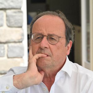 L'ancien président français François Hollande photographié chez lui le 17 juin 2024 à Tulle, dans le centre de la France. Photo par Elodie Gregoire/ABACAPRESS.COM