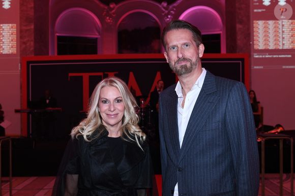 Jessica Sibley, Pdg de Time Magazine et Sam Bobino, président du festival de La Baule - Soirée de lancement de l’édition française du magazine Time au Petit Palais à Paris le 15 décembre 2025. © Rachid Bellak / Bestimage
