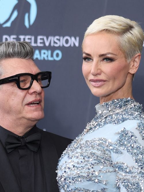 Marc Lavoine et Adriana Karembeu font une nouvelle apparition très remarquée au Festival de télévision de Monte-Carlo, le couple à tomber !