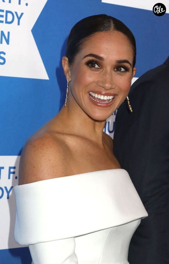 Le prince Harry et Meghan Markle lors du photocall de la soirée caritative Robert F. Kennedy Human Rights à New York le 6 décembre 2022.
Crédit : Photo Press Service / BESTIMAGE