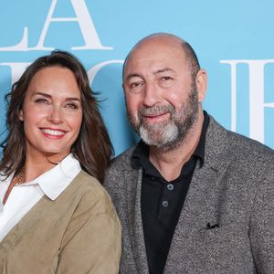 Kad Merad, Julia Vignali assistant à la première du film La Vie Pour De Vrai tenue au Pathe Wepler, à Paris, France le 18 avril 2023. Photo by David Boyer/ABACAPRESS.COM