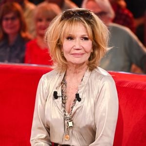 Exclusif - Clémentine Célarié - Enregistrement de l'émission Vivement dimanche au studio Rive Gauche, presentée par Michel Drucker . Diffusion sur France 3 le 22/03/2026. Photos prises le 11 mars 2026. © Guillaume Gaffiot / Bestimage