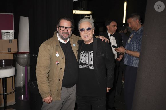 Exclusif - Bernard Minet, Chicandier, en backstage de l'enregistrement de l'émission On Connait La Chanson Années 90, présentée par L.Boccolini et diffusée le 19 mai 2026 sur W9, à Paris, France, le 8 avril 2026. © Jack Tribeca/Bestimage