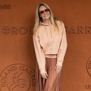 Estelle Lefébure au village lors des Internationaux de France de Tennis de Roland Garros 2025, à Paris, France, le 5 Juin 2025. © Jacovides-Moreau/Bestimage