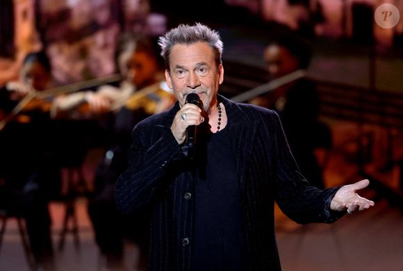 Florent Pagny lors surprises lors de l'enregistrement de l'émission "La chanson secrète N°14", présentée par N.Aliagas.
JACOVIDES-MOREAU / BESTIMAGE