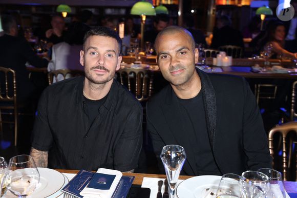 M. Pokora et Tony Parker assistent au photocall " Make a Wish Gala " à Paris, France, le 25 novembre 2024 à Paris, France. Photo by Jerome Dominé/ABACAPRESS.COM