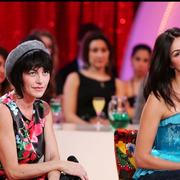 Archive - Lio et Helena Noguerra - enregistrement de l'émission « Roumanoff c'est rigolo ». Diffusion samedi 12 décembre sur France 2.