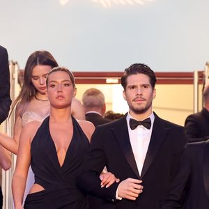 Mallory Wanecque, Adèle Exarchopoulos, François Civil - Descente des marches du film « L’amour ouf » lors du 77ème Festival International du Film de Cannes, au Palais des Festivals à Cannes. Le 23 mai 2024
© Jacovides-Moreau / Bestimage