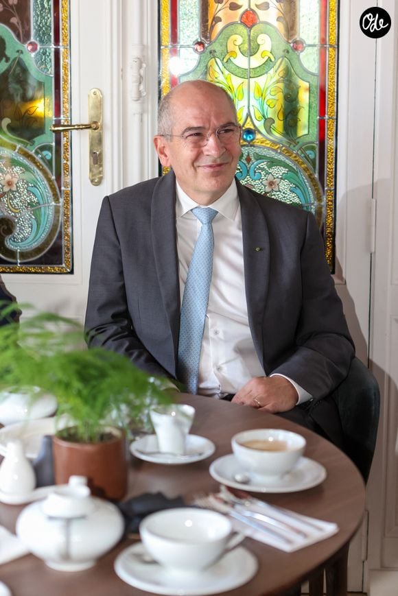 Exclusif - Le président du Jury et Chef du Palais de Monaco Christian Garcia, lors du "World Caviar Awards", le 1er championnat du monde de Caviar au Château Hôtel Grand Barrail à Saint-Emilion, en Gironde, France, le 30 octobre 2024. © Jean-Marc Lhomer/Bestimage