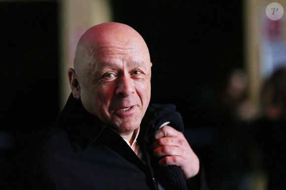 Thierry Marx - Présentation au Grand Palais Ephémère, des tenues (réalisées par la marque de luxe Berluti) qui seront portées par les athlètes lors de cérémonie d'ouverture des Jeux Olympiques de PARIS2024. Paris, le 17 avril 2024.
Jonathan Rebboah / Panoramic / Bestimage