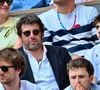 Il donne des nouvelles d'Oscar et de Léon, ses deux fils à Bernard Montiel sur RFM.

Oscar Bruel, Patrick Bruel et Leon Bruel sont vus dans les tribunes de Roland Garros le 01 juin 2025 à Paris, France. Photo by ABACAPRESS.COM