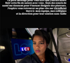 Elle espère retrouver les téléspectateurs au plus vite.

Marie-Aline Meliyi annonce son absence de l'antenne de LCI.
