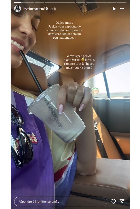 Iris Mittenaere raconte sa dernière mésaventure en Asie. Instagram