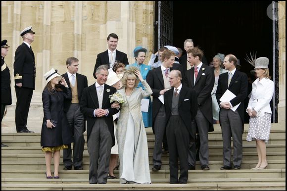 Mariage de Charles et Camilla à Windsor le 9 avril 2005 GOFF INF / BESTIMAGE