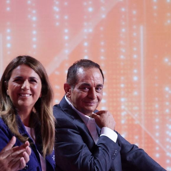 Exclusif - Olivier Dartigolles, Valérie Benaim, Laurent Fontaine - Emission "Tout beau, tout n9uf" présentée par C. Hanouna sur W9 à Paris le 4 septembre 2025. © Jack Tribeca / Bestimage