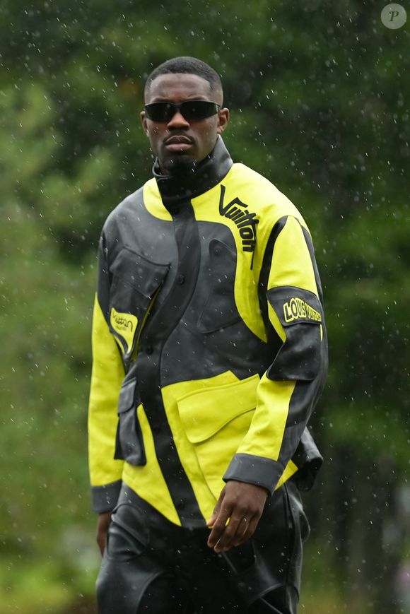 Marcus Thuram (France) - Arrivées des joueurs de l'équipe de France de football au centre de formation et centre National du Football de Clairefontaine-en-Yvelines, France, le 7 octobre 2024. © Federico Pestellini/Panoramic/bestimage