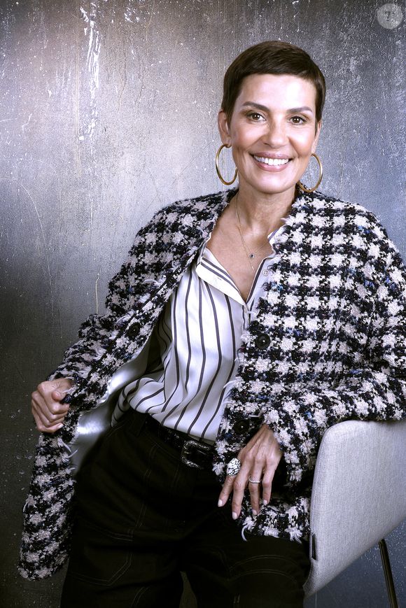 Exclusif - Portrait de Cristina Cordula lors de l'enregistrement de l'émission "Chez Jordan de Luxe" à Paris. Le 18 septembre 2024
© Cédric Perrin / Bestimage