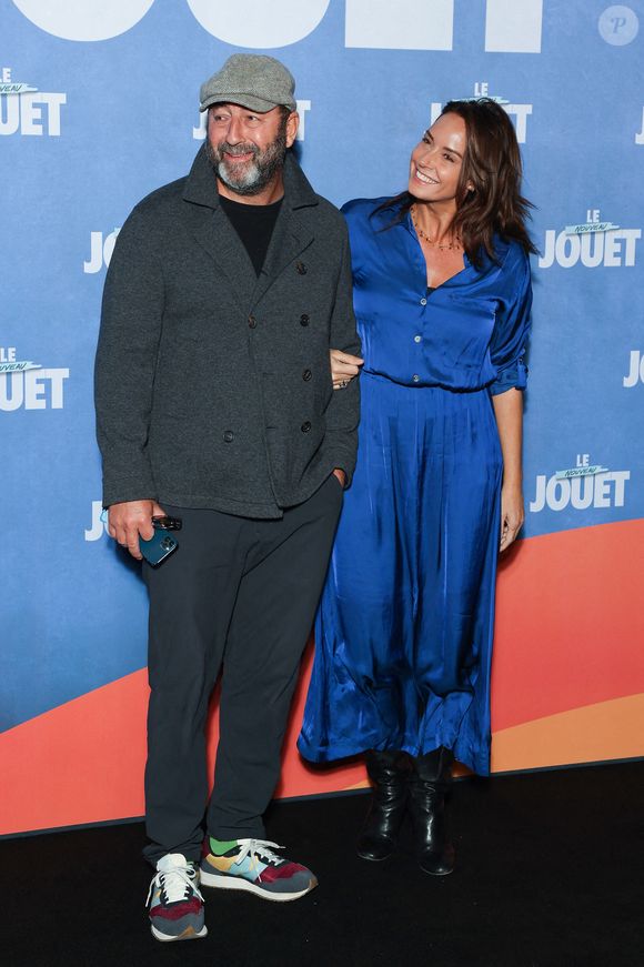 Kad Merad et Julia Vignali assistent à la première du film 'Le Nouveau Jouet' au Grand Rex le 09 octobre 2022 à Paris, France. Photo by Nasser Berzane/ABACAPRESS.COM