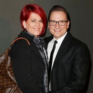 Jean-Marc Généreux et sa femme France Mousseau - Avant-première du film "Alliés" au cinéma UGC Normandie à Paris, le 20 novembre 2016. © Christophe Aubert via Bestimage