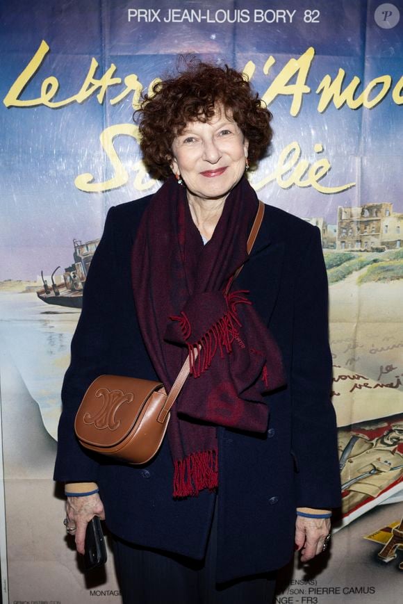 Exclusif - Laurence Benaïm - Soirée hommage pour le premier anniversaire de la mort de Frédéric Mitterrand en présence de Catherine Deneuve au cinéma du Panthéon à Paris le 24 mars 2025. © Cyril Moreau/Bestimage