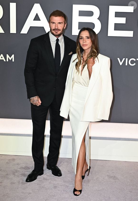 Le mari de Victoria a choisi pour cela Courchevel dans les Alpes.  
David Beckham et Victoria Beckham à la première de Victoria Beckham World Premiere au Curzon Mayfair à London @Imago/PsnewZ/Bestimage