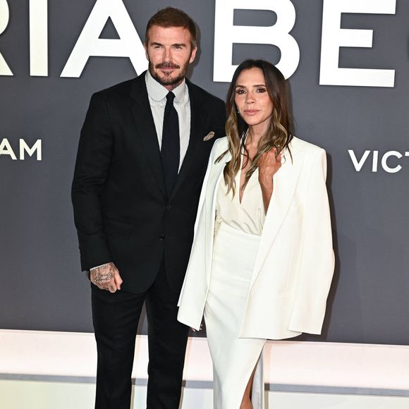 Le mari de Victoria a choisi pour cela Courchevel dans les Alpes.  
David Beckham et Victoria Beckham à la première de Victoria Beckham World Premiere au Curzon Mayfair à London @Imago/PsnewZ/Bestimage