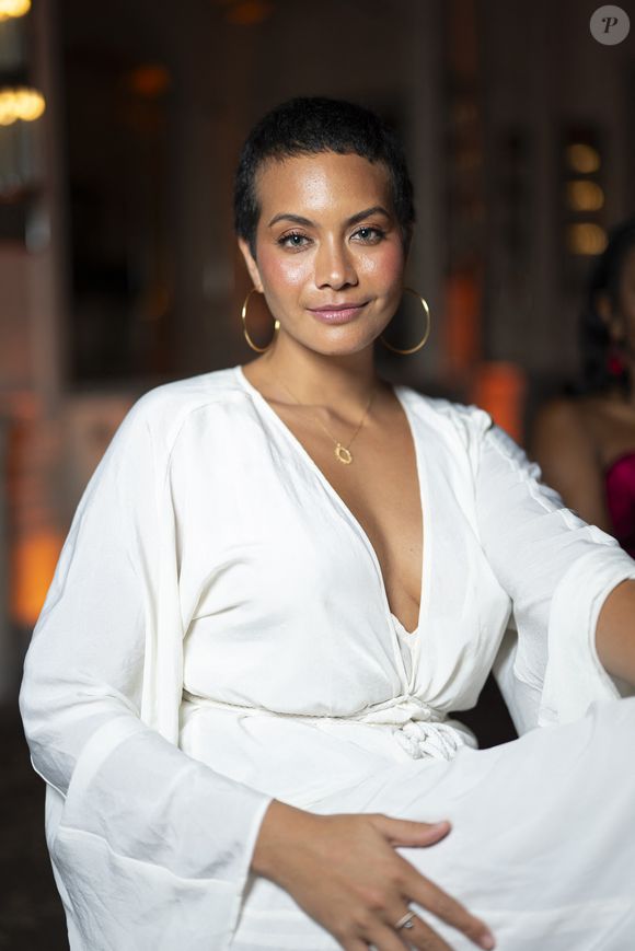 Exclusif - Vaimalama Chaves lors du Dîner de Gala caritatif "Kelina" au restaurant Le Pré Catelan à Boulogne-Billancourt le 24 novembre 2025. F. Coquerel (Miss France 2014) a organisé ce gala de charité pour son association "Kelina" afin de venir en aide aux populations du Bénin, pays d'origine de sa maman et a récolté 98.500 euros.
© Pierre Perusseau/Bestimage