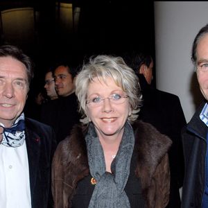 Pascal Sevran, Françoise Laborde et William Leymergie à la soirée de lancement de la fondation France Télévisions au musée du quai Branly

RACHID BELLAK / BESTIMAGE