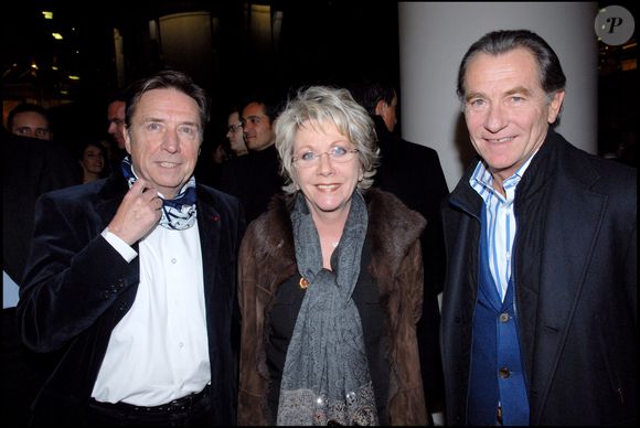 Pascal Sevran, Françoise Laborde et William Leymergie à la soirée de lancement de la fondation France Télévisions au musée du quai Branly

RACHID BELLAK / BESTIMAGE