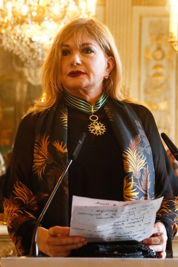 En promotion de la pièce Nuit d’ivresse au Théâtre de la Madeleine à Paris, elle était invitée sur Europe 1 — Culture Médias ce 27 janvier 2026

Exclusif - Catherine Jacob - Cérémonie de remise des insignes de Commandeur des Arts et des Lettres à Catherine Jacob au Ministère de la Culture à Paris le 5 septembre 2023. 

© Christophe Clovis / Bestimage
